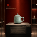 Celadon Tea Cup | Ge Kiln Powder-Blue Tea Cup | JC025