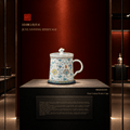 Celadon Tea Cup | Ruyi Lotus Water Cup | JC036