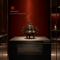 Chinese Bronze Art | Ancient Chinese Culture | Guardian Lion Bronze Incense Burner | BC004