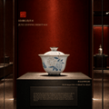 Chinese Porcelain | Song Dynasty Culture | Hydrangea Dew Lidded Tea Bowl | JC017